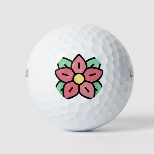zinsettia golfballen (Voorkant)