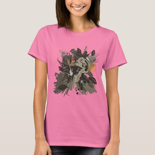 zintuigen t-shirt (Voorkant)