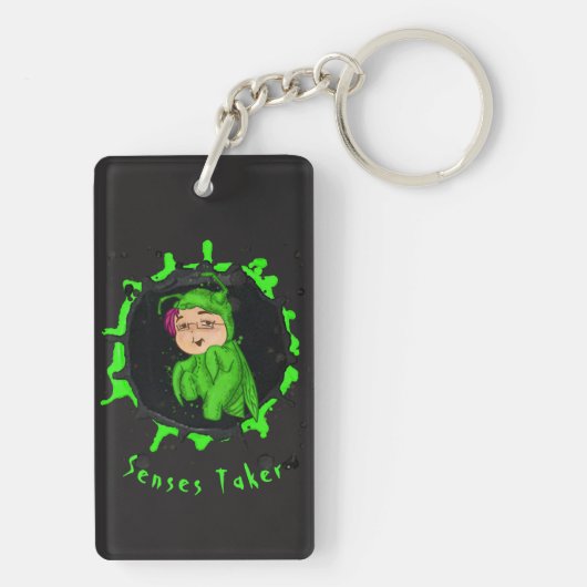 zintuigenTaker Avatar Sleutelhanger (achterkant)