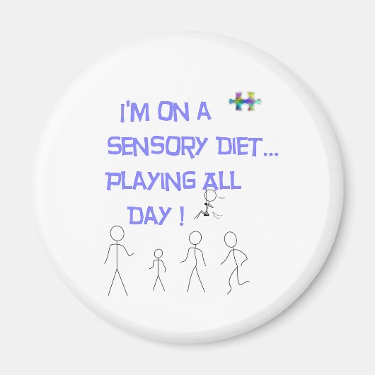 zintuiglijk dieet magneet (Voorkant)