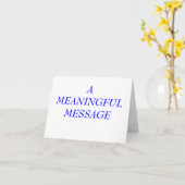 ZINVOL BERICHT: OPSLUITING 5 KAART (Gele Bloem)