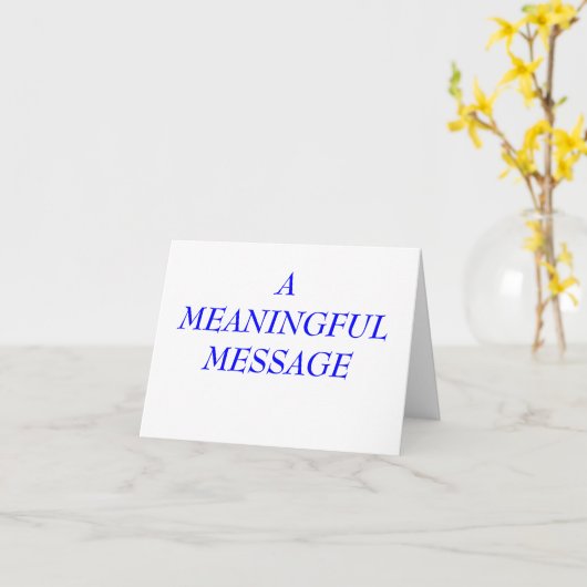 ZINVOL BERICHT: OPSLUITING 5 KAART (Gele Bloem)