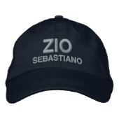 Zio Geborduurde Pet Aangepaste Cadeau voor Italiaa (Voorkant)