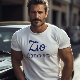 Zio Italiaanse oom T-shirt