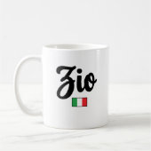 Zio Italiaanse Vlag Mok - Oom (Links)