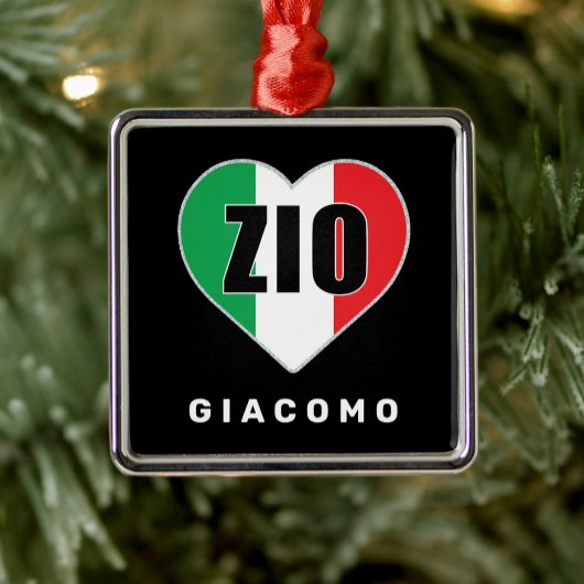 Zio KerstItaliaans Ornament met vlag
