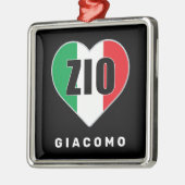 Zio KerstItaliaans Ornament met vlag (Links)