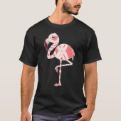Ziombie Flamingo Bird Happy Flamingween T-shirt (Voorkant)