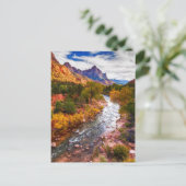 Zion Autumn Splendor Briefkaart (Staand voorkant)