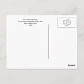 Zion Autumn Splendor Briefkaart (Achterkant)