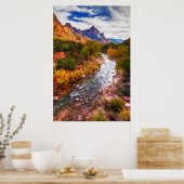 Zion Autumn Splendor Poster (Keuken)