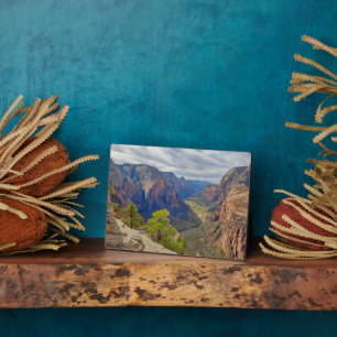 Zion Canyon   Utah Fotoplaat