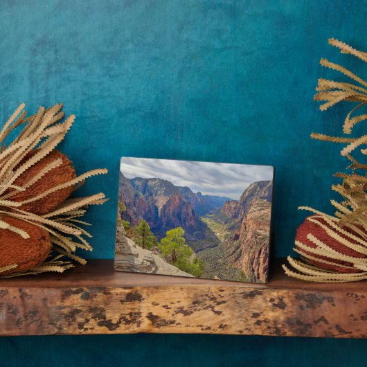 Zion Canyon | Utah Fotoplaat (Zijkant)