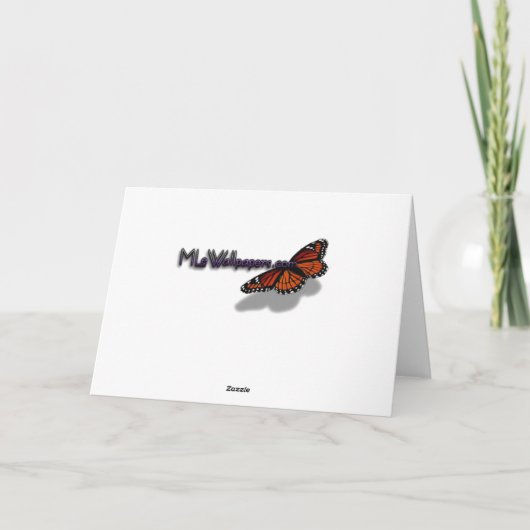 Zion Canyon Wall I Abstracte Natuur Fotografie Bedankkaart (Achterkant)