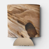 Zion Canyon Wall I Abstracte Natuur Fotografie Blikjeskoeler (Achterkant)