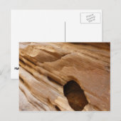 Zion Canyon Wall I Abstracte Natuur Fotografie Briefkaart (Voorkant / Achterkant)
