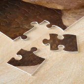 Zion Canyon Wall I Abstracte Natuur Fotografie Legpuzzel (Zijkant)