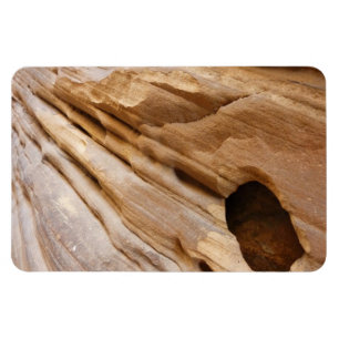 Zion Canyon Wall I Abstracte Natuur Fotografie Magneet