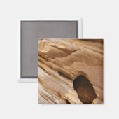 Zion Canyon Wall I Abstracte Natuur Fotografie Magneet (Voorkant / Achterkant)