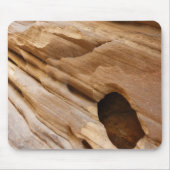 Zion Canyon Wall I Abstracte Natuur Fotografie Muismat (Voorkant)