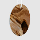 Zion Canyon Wall I Abstracte Natuur Fotografie Ornament (voorkant)