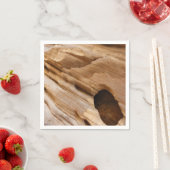 Zion Canyon Wall I Abstracte Natuur Fotografie Servetten (Insitu)