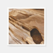 Zion Canyon Wall I Abstracte Natuur Fotografie Servetten (Voorkant)