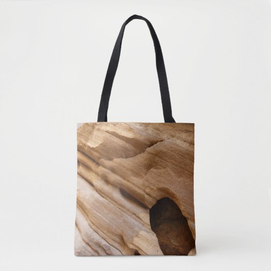 Zion Canyon Wall I Abstracte Natuur Fotografie Tote Bag (Voorkant)