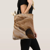 Zion Canyon Wall I Abstracte Natuur Fotografie Tote Bag (Dichtbij)