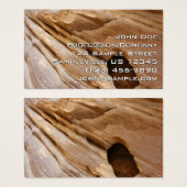 Zion Canyon Wall I Abstracte Natuur Fotografie Visitekaartje (Voorkant /achterkant)