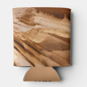 Zion Canyon Wall II Red Rock Abstracte fotografie Blikjeskoeler (Achterkant)