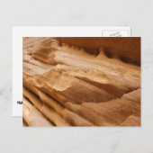 Zion Canyon Wall II Red Rock Abstracte fotografie Briefkaart (Voorkant / Achterkant)