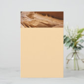 Zion Canyon Wall II Red Rock Abstracte fotografie Briefpapier (Staand voorkant)