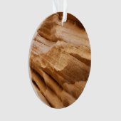 Zion Canyon Wall II Red Rock Abstracte fotografie Ornament (voorkant)