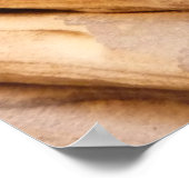 Zion Canyon Wall II Red Rock Abstracte fotografie Poster (Hoek)