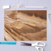 Zion Canyon Wall II Red Rock Abstracte fotografie Tissuepapier (Craft)