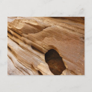 Zion Canyon Wand I Abstracte Natuurfotografie Briefkaart