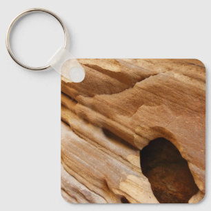Zion Canyon Wand I Abstracte Natuurfotografie Sleutelhanger