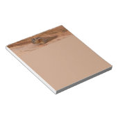 Zion Chipmunk op Red Rocks Notitieblok (Schuin)