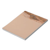 Zion Chipmunk op Red Rocks Notitieblok (Linkerzijde)