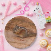 Zion Chipmunk op Red Rocks Papieren Bordje (Feest)