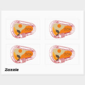 Zion Climate Carabiner Rechthoekige Sticker (Vel)
