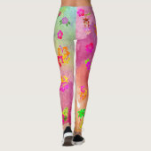 Zion de Aap & Stretch Giraffe Leggings (Achterkant)