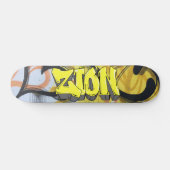 Zion Graffiti aangepast aangepast skateboard (Horizontaal)