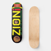 ZION. I. JMT 8 1/4"Skateboarddek Persoonlijk Skateboard (Voorkant)