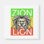 ZION LION MAGNEET (Voorkant)