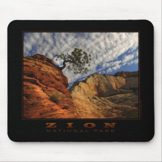 Zion Lone Tree Mousepad (horizontaal) Muismat