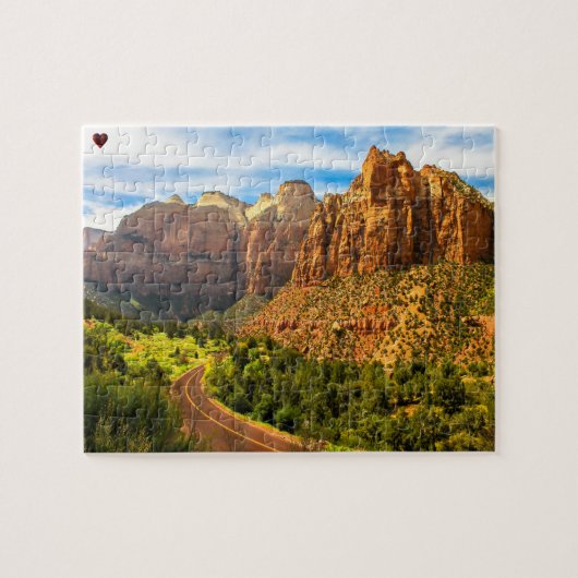 Zion Mountain Utah Legpuzzel (Horizontaal)
