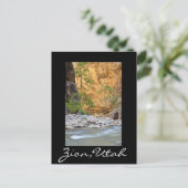 Zion Narrows Briefkaart (Staand voorkant)