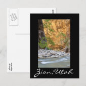 Zion Narrows Briefkaart (Voorkant / Achterkant)